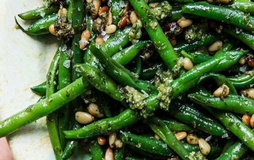 Pesto Green Bean Recipe Ingredients And Instructions