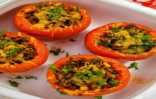 Taco Stuffed Tomatoes.