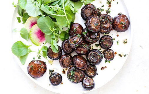 To Utilize The Fresh Herbs In Roasted Mushroom Recipe