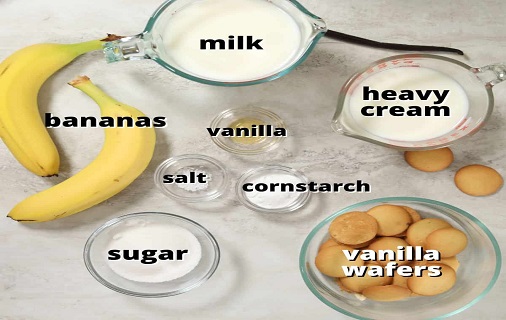 banana pudding recipe ingredients