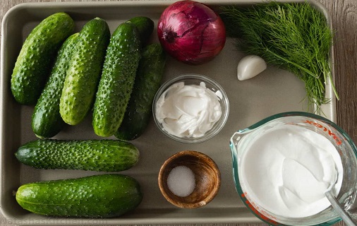 german-cucumber-salad-ingredients