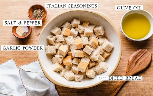 air fryer croutons ingredients