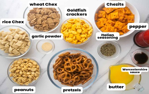 Chex mix recipe ingredients list