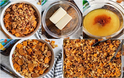 Chex mix recipe instructions