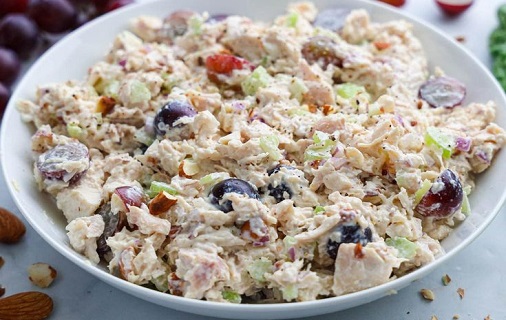 chicken salad recipe with grapes