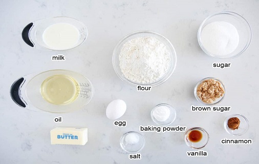 coffee cake recipe ingredients