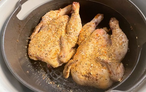 cornish hen air fryer instructions