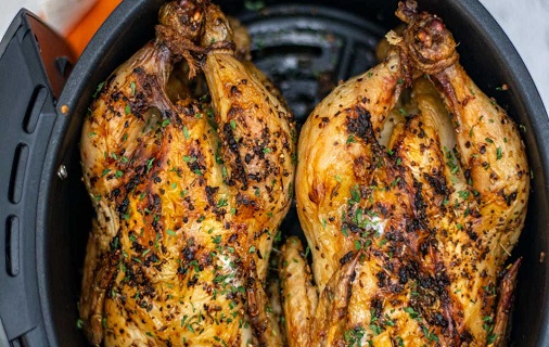 cornish hen recipe air fryer oven