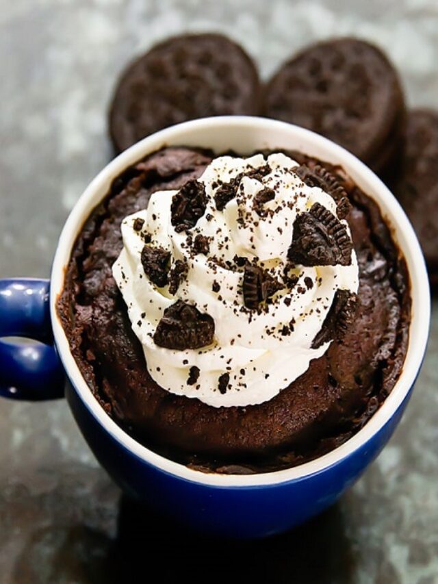 oreo mug cake