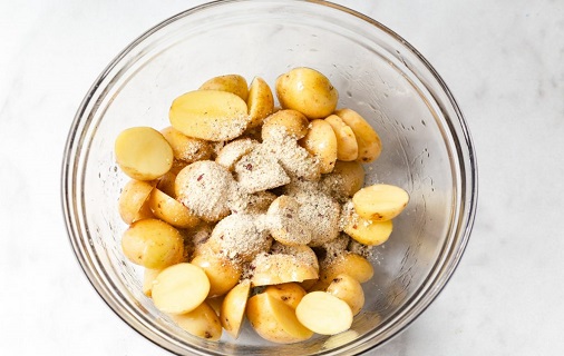 making of ranch potatoes