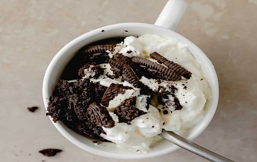 Oreo mug cake recipe