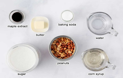 peanut brittle recipe ingredients