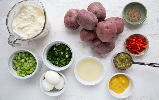 simple potato salad recipe ingredients