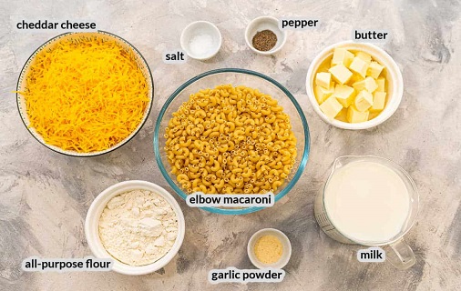 Velveeta mac and cheese recipe ingredients