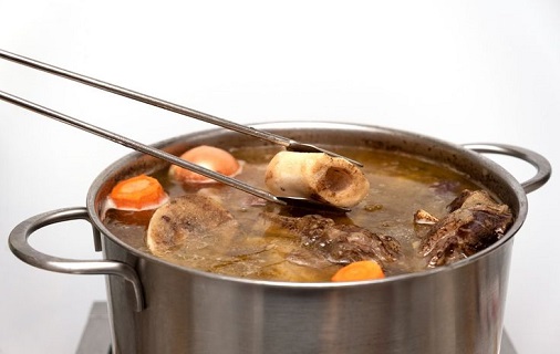 beef bone broth recipe stove top