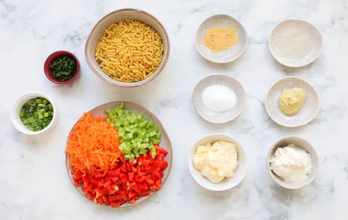 creamy pasta salad ingredients