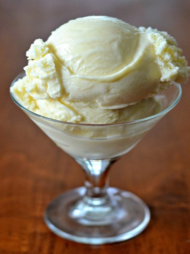 Homemade Vanilla Ice Cream