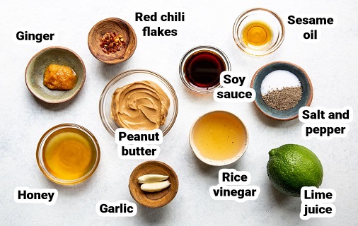 peanut sauce recipe ingredients