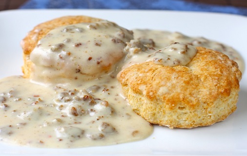 sausage gravy recipe southern with flour and milk