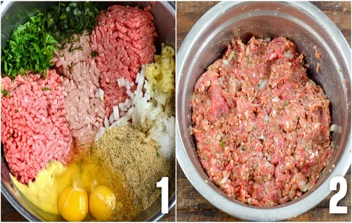 turkey meatloaf making procedure