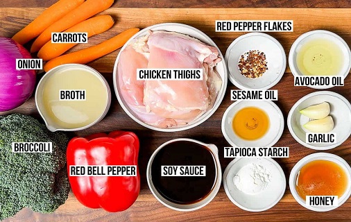 chicken stir fry ingredients