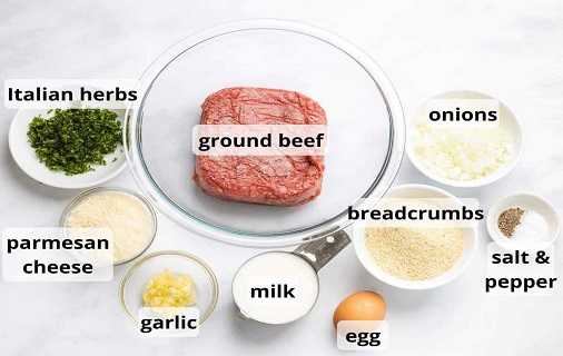 meatball recipe ingredients