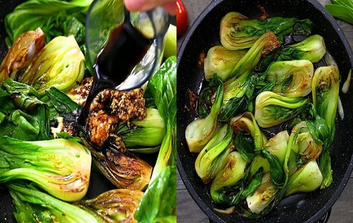 bok choy recipe cooking steps