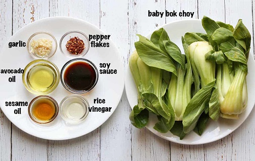 bok choy recipe ingredients