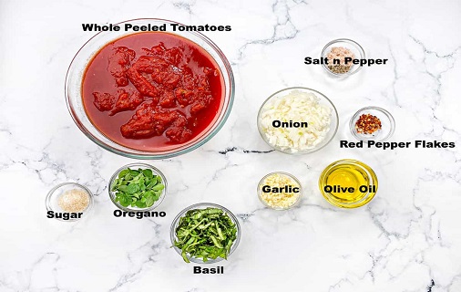 marinara sauce recipe ingredients